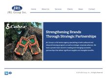Tablet Screenshot of jrlgroup.com